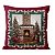 Almofada Natalina Circo Noel Lareira 43cm 445637 - Imagem 1