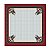 Toalha De Mesa Natalina 136x136cm Quebra Nozes 4Lugares 197090 - Imagem 1