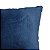 Capa De Almofada Baguete Azul Navy Premium 372350 48x28cm - Imagem 2