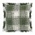 Almofada Franja Xadrex Verde  50x50cm 472588 - Imagem 1