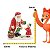 Boneco Natalino Papai Noel Resina 14cm 1UN 1003411 - Imagem 3