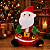 Boneco Natalino Papai Noel C/Movimento 18cm 1111088 - Imagem 2