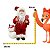 Boneco Natalino Papai Noel C/ Doces 32cm 1023711 C/1UN - Imagem 3
