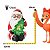 Papai Noel Resina C/Arvore De Led 19cm 3AAA C/1 UN 1053141 - Imagem 3
