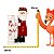 Boneco Natalino Papai Noel Seg Placa Feliz Natal1UN 1023711 - Imagem 3