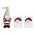 Kit Toalha De Rosto Natalina e Saboneteira Kit C/3pc 22cm 1097175 - Imagem 3