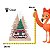 Arvore Pinheiro Decorativo De Mesa C/ Led 40,5cm 2AAC/1 UN 1020648 - Imagem 3