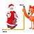 Boneco Natalino Mamae Noel C/Urso 43cm 1UN 1041774 - Imagem 4