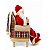 Boneco Natalino Papai Noel Decorativo Sentado 76cm 1UN PN2295 - Imagem 4