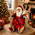 Boneco Natalino Papai Noel Decorativo Sentado 76cm 1UN PN2295 - Imagem 2