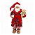 Boneco Natalino Papai Noel Decorativo De Roupão 28cm 1UN PN2102 - Imagem 1
