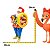 Boneco Natalino Papai Noel Decorativo De Praia 28cm 1UN PN1702 - Imagem 3