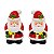 Kit Saleiro e Pimenteiro Papai Noel 8cm Cerâmico MP1697 - Imagem 1