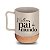 Caneca dia dos Pais Vidro Cork 350ml Brasfoot - Imagem 1