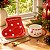 Caneca Natalina Boneco De Neve C/Pires 7cm 1UN MP1509 - Imagem 2