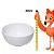 Prato Bowl de Vidro Branco Nadir 16cm 800ml - Imagem 4