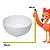 Prato Bowl de Vidro Branco Nadir 16cm 800ml - Imagem 3