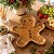Petisqueira Natalina Biscoito Ginger 20cm MP959 - Imagem 2