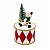 Mini Tambor Natalino Boneco de Neve10cm 1Un ME1892 - Imagem 1