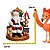 Boneco Natalino Papai Noel No Sofa C/Presentes C/Led  28cm 3AAA 1UN 3118739 - Imagem 3
