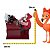 Boneco Natalino Papai Noel Fanny Escritor 28cm 1UN 3109763 - Imagem 3