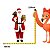 Boneco Natalino Papai Noel Decorativo 110cm 1UN 1073003 - Imagem 3