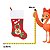 Bota Natalina Pet Mania 48cm 1Un 1004817 Cromus - Imagem 3