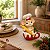 Boneco Natalino Ratinha Chef Na Xicara 105x14cm Resina 1UN 3111471 - Imagem 2