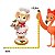 Boneco Natalino Ratinha Chef C/Sobremesa Resina  8,9x15,2cm1UN 3111473 - Imagem 3