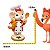 Boneco Natalino Ratinha Chef C/Croissant Resina 8,9x15,6cm 1UN 3111474 - Imagem 3