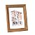 Porta Retrato 15x20cm Em Madeira 19,5x25x5cm (AxLxP) Mart 22739 - Imagem 1