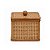 Caixa Organizadora Em Rattan 14x15x15cm (AxLP) 18957-G - Imagem 1