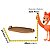 Bandeja Decorativa Em Madeira e Rattan 5x40x23,5cm 22664-P - Imagem 3
