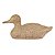 Escultura Pato Em Poliresina 15x31x11,5 cm (AxLxP) Mart  22449 - Imagem 1