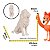 Escultura Leao Sentado Em Poliresina 53x26,5x56cm (AxLxP) Mart 22456 - Imagem 3