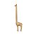 Escultura Girafa Em Poliresina 40x6x11 cm (AxLxP) Mart 22812 - Imagem 1