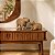 Escultura Capivara Deitada Em Poliresina 14,5x10x24cm (AxLxP) Mart 22822 - Imagem 2