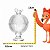 Potiche de Cristal com Pé Bird 8,5cm x 8,5cm x 13cm 20741 Wolff - Imagem 5