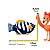 Vaso Ceramica Peixe 17X7X8,5CM 34917 Tuut - Imagem 3