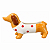 Vaso de Cerâmica Cachorro Salsicha Natalino 20,5x6,5cm 34323 Tuut - Imagem 1