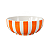 Prato Bowl Milano Ceramico Laranja 280ml 32432 C/1Unid Tuut - Imagem 1