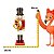 Soldadinho de Chumbo Decorativo Circo De Noel Trompa 30cm 1Unid 1022048 - Imagem 3