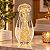 Escultura Nossa Senhora Aparecida Glitter Dourado 10cm Wolff - Imagem 2