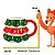 Caneca Natalina Circo De Noel Arvore Listrada De Noel 9x15cm 1UN 3118433 - Imagem 2