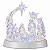 Presepio Sagrada Familia C/Led Branco 20cm 3LR44 C/1UN 3108908 - Imagem 1