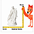 Presepio Sagrada Familia C/Led Branco 20cm 3LR44 C/1 UN 3113105 - Imagem 2
