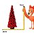 Arvore de Natal De Mesa 70x28cm Resina C/1UN 3109474 - Imagem 2