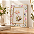 Porta Retrato 15x20cm Blossom Garden Em metal 62264 Woff - Imagem 3