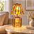 Mini Abajur de Mesa Shine Lighting Marrom 20,5x11,5cm 3 Tons Usb 62273 Woff - Imagem 3