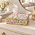 Porta Joias Blossom Graden Dourado em Metal 14x5cm 62266 - Imagem 2